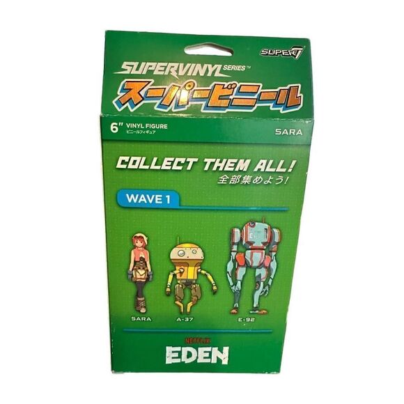 Super7 Eden Sara Figure 6" Vinyl Supervinyl Netflix Series New - Picture 6 of 6